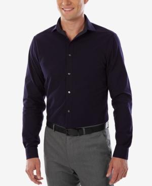Calvin Klein Men's Extra Slim-fit Stretch Reversible Dress Shirt