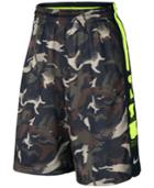 Nike Men's Elite Striped Camo Dri-fit Basketball Shorts