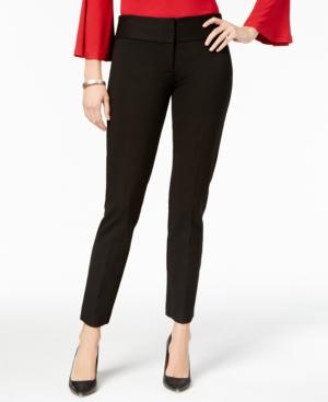 Alfani Tummy-control Slim-leg Pants, Created For Macy's