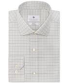 Ryan Seacrest Slim-fit Non-iron Dove Check Dress Shirt, Only At Macy's