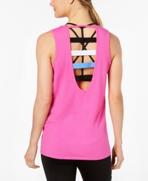 Jessica Simpson Thewarmup Juniors' Strappy-back Logo Tank Top