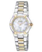 Citizen Women's Eco-drive Two-tone Stainless Steel Bracelet Watch 26mm Ew1534-57d