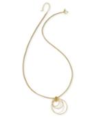 Thalia Sodi Gold-tone Orbit Circle Pendant Necklace, Only At Macy's