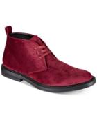 I.n.c. Men's Salem Velvet Chukka Boots, Created For Macy's Men's Shoes