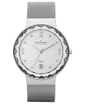Skagen Denmark Watch, Women's Stainless Steel Mesh Bracelet 35mm Skw2004
