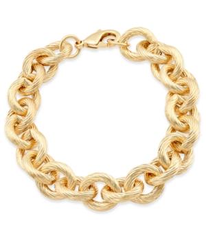 Erwin Pearl Atelier For Charter Club Gold-tone Chain Link Bracelet, Only At Macy's
