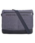 Armani Jeans Men's Indigo Messenger Bag