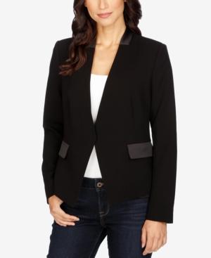 Lucky Brand Contrast-trim Blazer