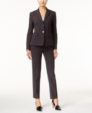 Tahari Asl Pinstriped Pantsuit