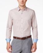Tasso Elba Tonal Foulard Print Shirt, Created For Macy's