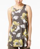 Alfani Floral-print Top, Created For Macy's