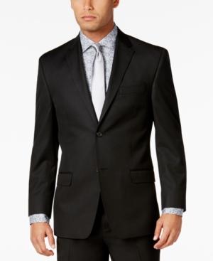 Sean John Men's Classic-fit Black Solid Jacket