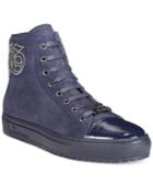 John Galliano Suede Cap Toe High-tops Men's Shoes