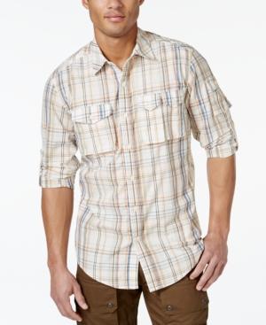 Sean John Plaid Flight Shirt