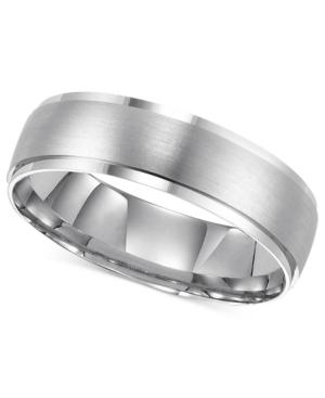 14k White Gold Comfort Fit 6mm Wedding Band