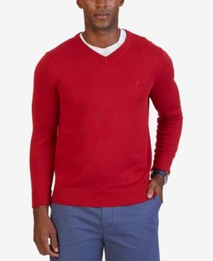Nautica Men's V-neck Classic Fit Sweater