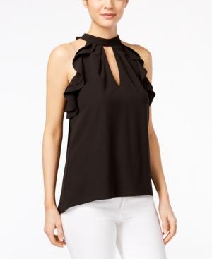 Xoxo Juniors' Ruffled Halter Blouse