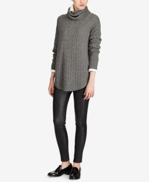 Polo Ralph Lauren Cable-knit Turtleneck Sweater