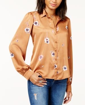 Astr Robyn Floral-print Blouse