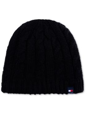 Tommy Hilfiger Men's Fleece-lined Cable Hat
