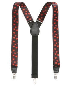 Club Room Men's Heart Suspenders, Created For Macy's