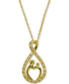 Giani Bernini Cubic Zirconia Pendant Necklace, Created For Macy's
