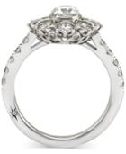 Star By Marchesa Certified Diamond Engagement Ring In 18k White Gold (1-5/8 Ct. T.w.)