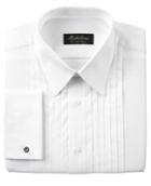 Michelsons Of London Dress Shirt, Pleated Point Tuxedo Long Sleeve Shirt