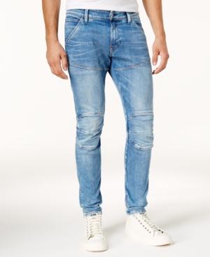 G-star Raw Men's Extra Slim-fit Light Aged Jeans