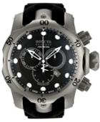 Invicta Men's Swiss Chronograph Reserve Venom Black Silicone Strap Watch 54mm 14167