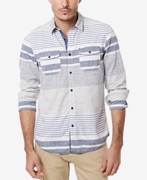 Buffalo David Bitton Men's Sibraw Striped Button-front Shirt