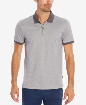 Boss Men's Slim-fit Striped Mercerized Polo