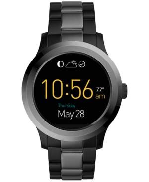 Fossil Q Men's Founder 2.0 Touchscreen Two Tone Stainless Steel Bracelet Smart Watch 46mm Ftw2117
