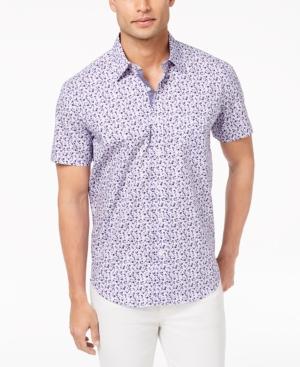 Con. Struct Men's Watercolor Stretch Floral Shirt, Created For Macy's