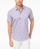 Con. Struct Men's Watercolor Stretch Floral Shirt, Created For Macy's