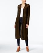 Style & Co Open-front Duster Cardigan, Created For Macy's