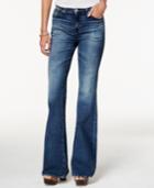 Big Star Bella Flare-leg Via Vaquero Wash Jeans