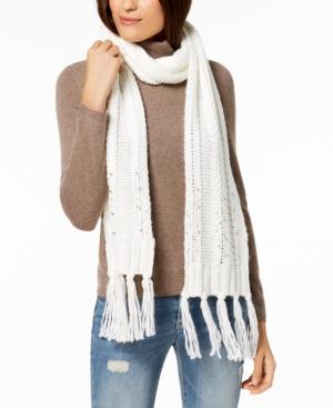 Vince Camuto Chunky Herringbone-stitch Scarf, Created For Macy's