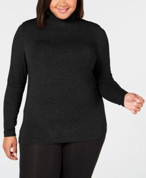 Cuddl Duds Plus Size Softwear Stretch Turtleneck