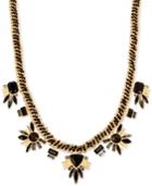 Inc International Concepts Gold-tone Stone Burst Statement Necklace, Only At Macy's