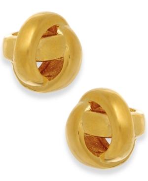 Kate Spade New York Gold-tone Knot Stud Earrings