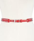 Dkny Dome-studded Belt, Created For Macy's