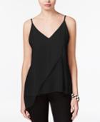 Bar Iii Asymmetrical V-back Top, Only At Macy's