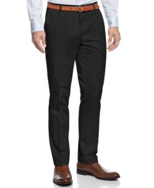 Calvin Klein Men's Core Slim-fit Refined Twill Pants