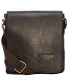 Patricia Nash Men's Leather North South Crossbody Bag