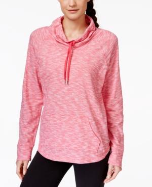 Style & Co. Petite Space-dyed Funnel-neck Top