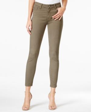 M1858 Kristen Dark Olive Wash Ankle Skinny Jeans, Only At Macy's