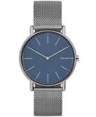 Skagen Men's Signatur Gray Titanium Mesh Bracelet Watch 40mm