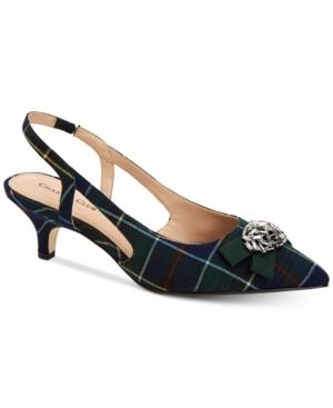 Charter Club Lollee Bow Slingback Pumps, Created For Macy's Women's Shoes