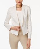 Tommy Hilfiger Shawl-collar Pinstripe Blazer